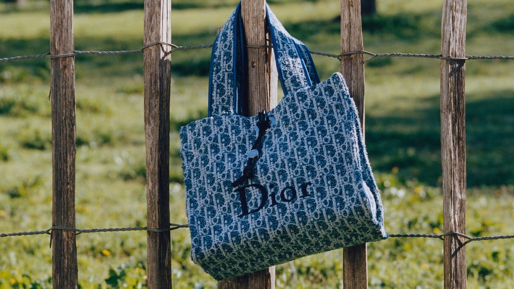 Christian Dior ディオリヴィエラ ノベルティトートバッグ青 DIOR | ディオリビエラ｜ウィメンズファッション｜ディオール公式
