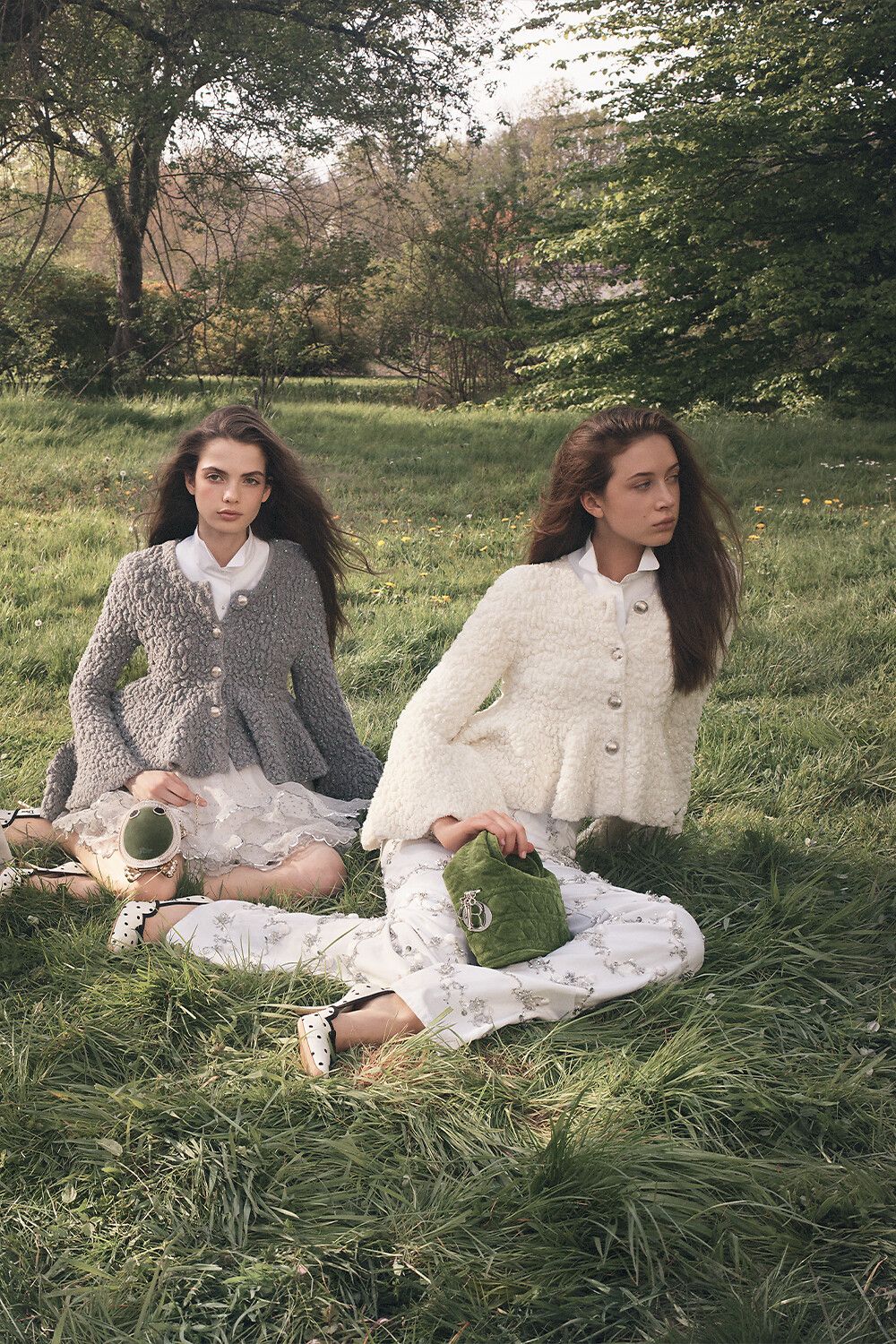 ChristianDior ジャケット ダブル ベージュ系 ChristianDior