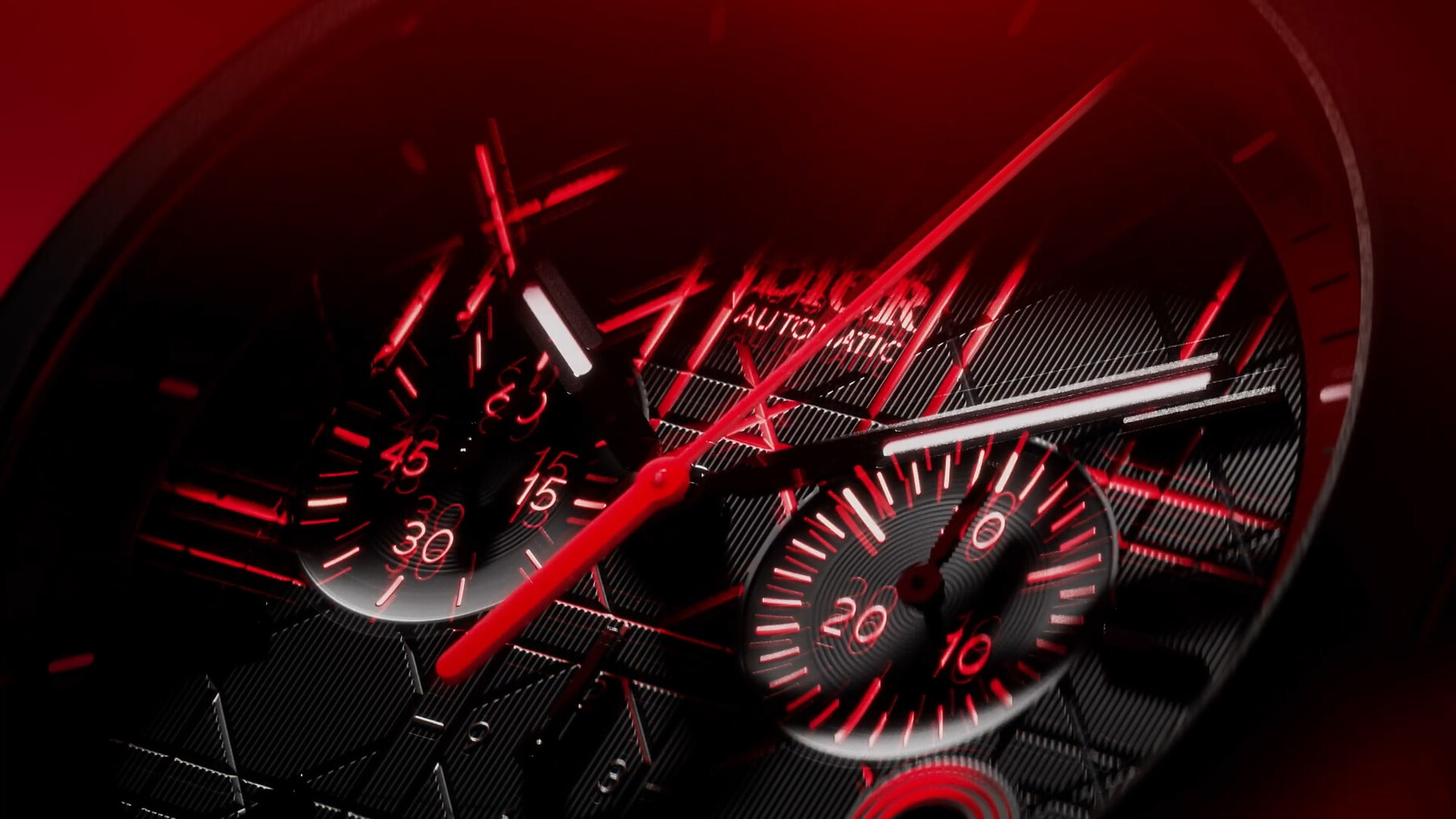Chiffre Rouge Black Ultramatte Chronograph 直径41mmケース 自動巻き