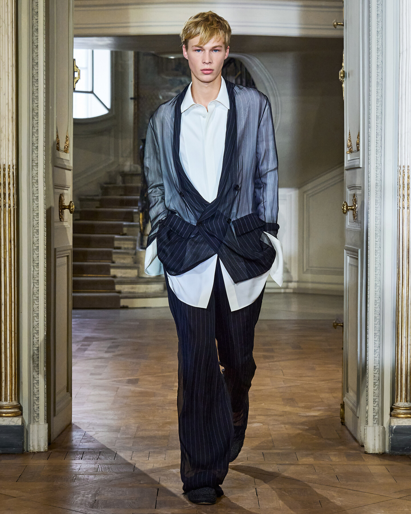 Classic Suit Gray Herringbone Wool | DIOR US