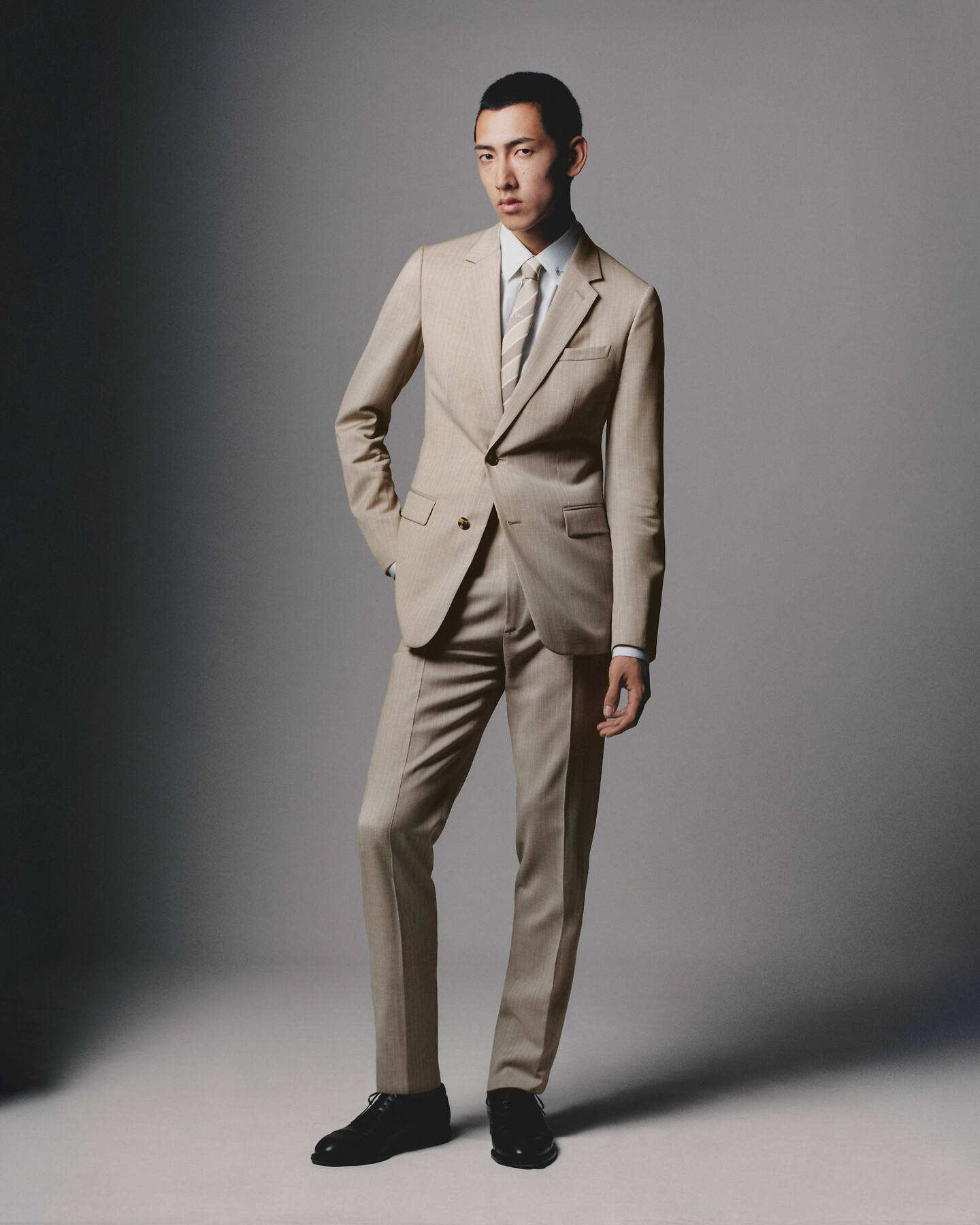 Classic Suit Gray Checkered Wool | DIOR EE